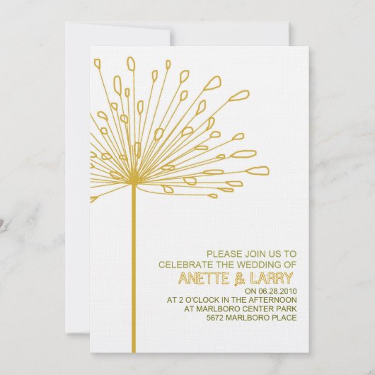 Sonora Einladung (Vorderseite)