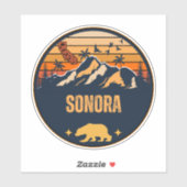 Sonora, Kalifornien Aufkleber (Blatt)