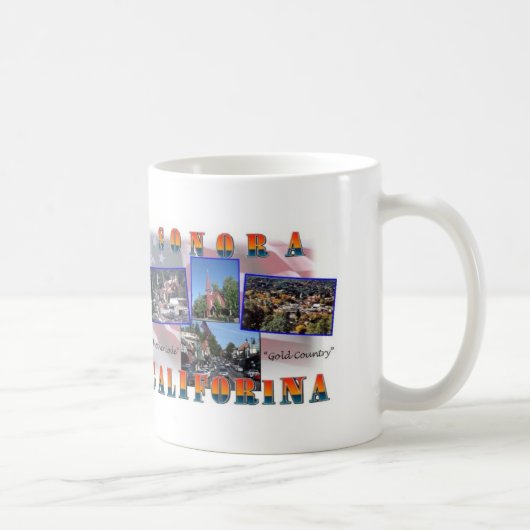Sonora-Kalifornien-Tasse Kaffeetasse (Rechts)