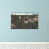 Sonora, KalifornienLuftaufnahmeSonora, CA Leinwanddruck (Insitu (Holzboden))