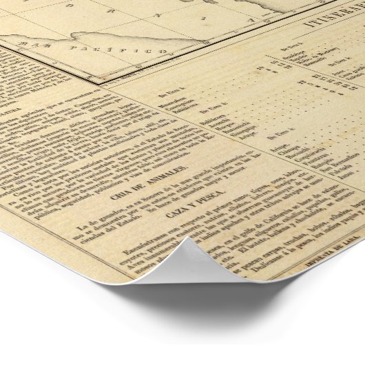 Sonora, Mexiko Poster (Ecke)