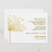 Sonora RSVP Karte (Vorne/Hinten)