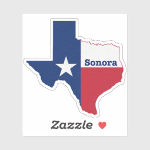 Sonora Texas Aufkleber