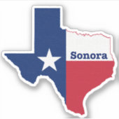Sonora Texas Aufkleber (Vorderseite)
