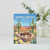 Sonora-Wüste USA Postkarte (Stehend Vorderseite)