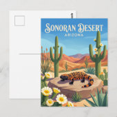 Sonora-Wüste USA Postkarte (Vorne/Hinten)