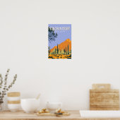 Sonoran Desert Arizona Vintage Kunst Poster (Küche)