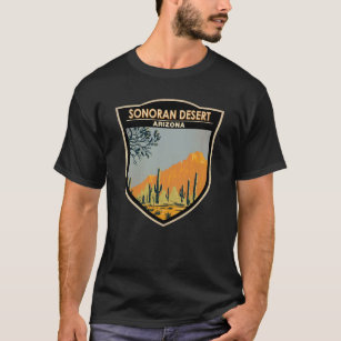Sonoran Desert Arizona Vintage Kunst T-Shirt