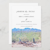 Sonoran Desert flaches ¡Apartar la fecha! Karte (Vorne/Hinten)