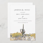 Sonoran Desert flaches ¡Apartar la fecha! Karte (Vorne/Hinten)