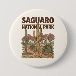 Sonoran Desert Saguaro Nationalpark Button
