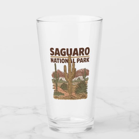 Sonoran Desert Saguaro Nationalpark Glas (Vorderseite)