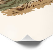 Sonoran Desert Saguaro Nationalpark Poster (Ecke)