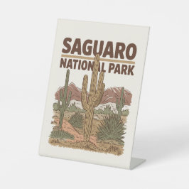 Sonoran Desert Saguaro Nationalpark Sockelschild