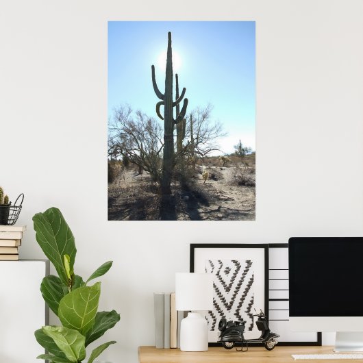 Sonoran Desert Scene 05 Poster (Heimbüro)