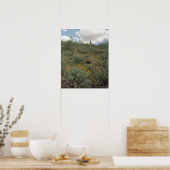 Sonoran Desert Spring Symphony Poster Art Prints (Küche)