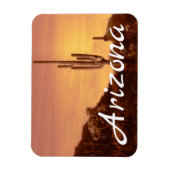 Sonoran Desert Sunset, Arizona Magnet (Vertikal)