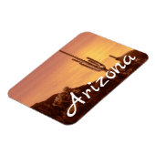 Sonoran Desert Sunset, Arizona Magnet (Linke Seite)