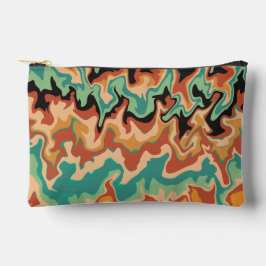 Sonoran Desert Topo Map Inspired Zubehörtasche