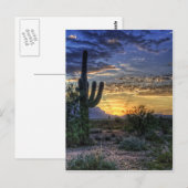 Sonoran Sunrise Postkarte (Vorne/Hinten)