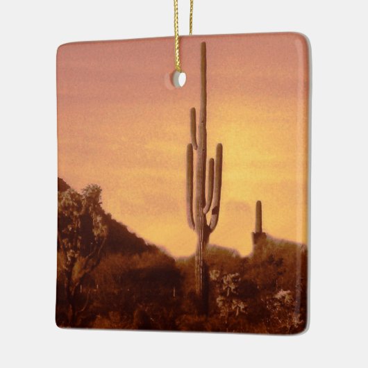 Sonoran Sunset Keramikornament (Links)