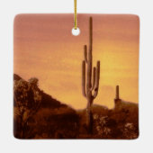 Sonoran Sunset Keramikornament (Rückseite)