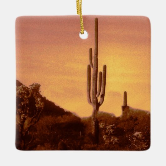 Sonoran Sunset Keramikornament (Vorderseite)