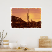Sonoran Sunset Print Poster (Küche)