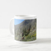 Sonoran Wüste in der Blüte Kaffeetasse (Vorderseite Links)