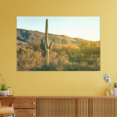 Sonoran-Wüste Leinwanddruck (Insitu (Wohnzimmer))