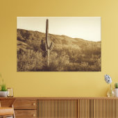 Sonoran-Wüste Leinwanddruck (Insitu (Wohnzimmer))