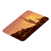 Sonorischer Sonnenuntergang Magnet (Linke Seite)