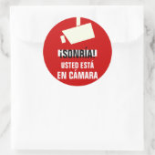 SONRÍA USTED ESTÁ EN CÁMARA Stickers (Tasche)