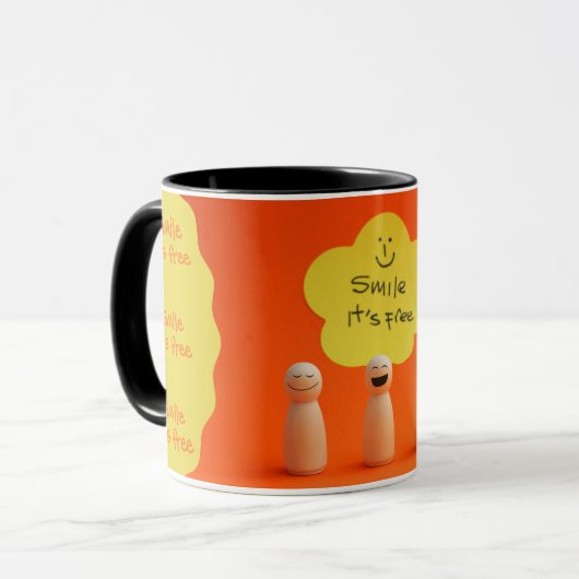 Sonríe, es gratis tasse (Vorderseite Links)