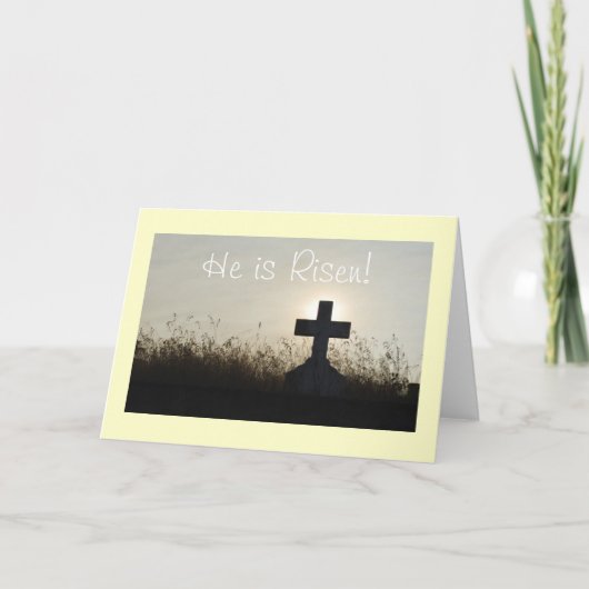 SonRise, fröhliche Ostern! Feiertagskarte (Vorderseite)