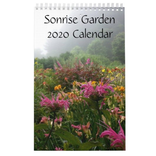 Sonrise Garden 2020 Kalender (Titelbild)