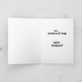 Sons 13. Geburtstag Karte (Innenseite)