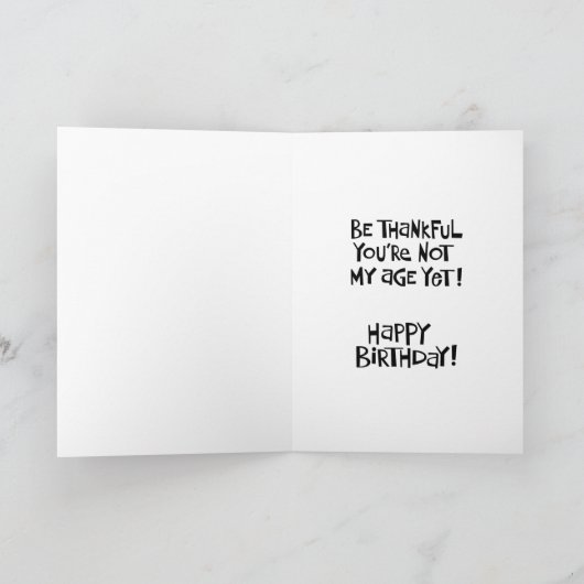 Sons 26. Geburtstag Karte (Innenseite)