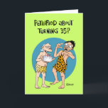 Sons 35. Geburtstag Karte<br><div class="desc">Funny 35. Geburtstagskarte für einen Sohn,  der 35 Jahre alt wird</div>