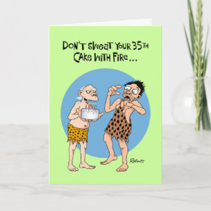 Sons 35. Geburtstag Karte