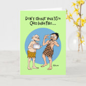 Sons 35. Geburtstag Karte (Gelbe Blume)