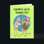 Sons 50. Geburtstagskarte Karte<br><div class="desc">Funny 50. Geburtstag Grußkarte für Sohn von Vater</div>