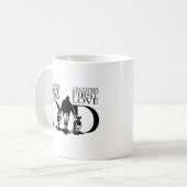 Son's & Daughter's First Held - VATER Kaffeetasse (Vorderseite Links)