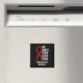 Son's Fight is my Fight Brain Aneurysm Awareness Magnet (In Situ (Geschirrspüler))