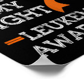 Son's Fight is my Fight Leukemia Awareness Geschen Poster (Ecke)