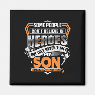 Son's Kampf ist meine Leukämie-Bewusstsein Magnet