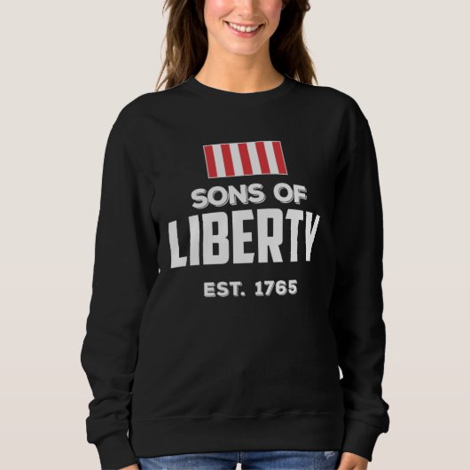 Sons of Liberty Boston Massachusetts Sweatshirt (Vorderseite)