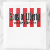 Sons of Liberty FLAG Aufkleber (Tasche)
