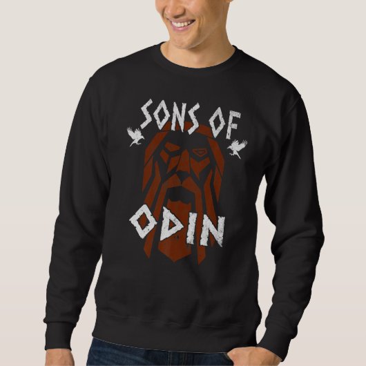 Sons of Odin Vikings Valhalla Viking   Sweatshirt (Vorderseite)