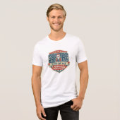 Sons of the American Revolution SAR Patriotic Logo Tri-Blend Shirt (Vorderseite voll)